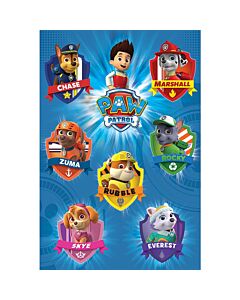 Paw Patrol Poster Crests 74 Maznun Football
