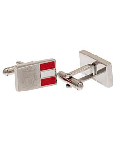 Liverpool FC Stainless Steel Stripe Cufflinks Maznun Football