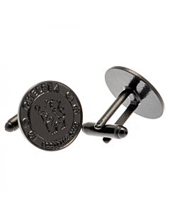 Chelsea FC Black IP Cufflinks Maznun Football