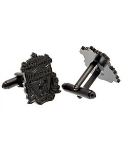 Liverpool FC Black IP Cufflinks Maznun Football