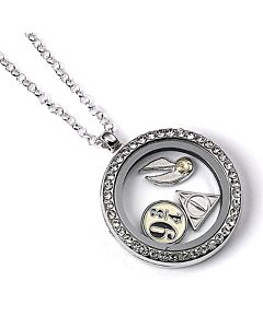 Harry Potter Silver Plated Charm Locket Necklace Maznun Football