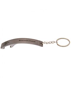 Newcastle United FC Sleek Bottle Opener Keyring Maznun Football
