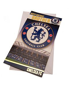 Chelsea FC Brother Birthday Card Maznun Football