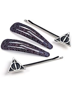 Harry Potter Hair Clips Deathly Hallows Maznun Football