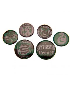Harry Potter Button Badge Set Slytherin Maznun Football