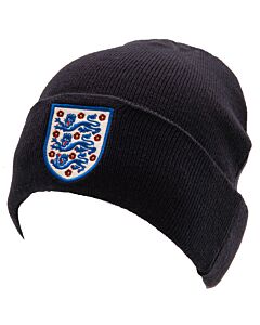 England FA Navy Cuff Beanie Maznun Football