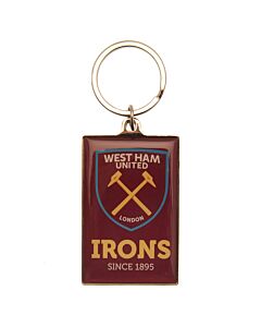 West Ham United FC Deluxe Keyring Maznun Football