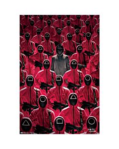 Squid Game Poster Key Art 63 Maznun Football