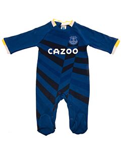 Everton FC Sleepsuit 0-3 Mths Maznun Football