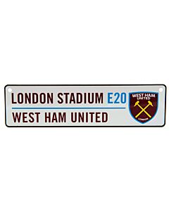 West Ham United FC Window Sign Maznun Football