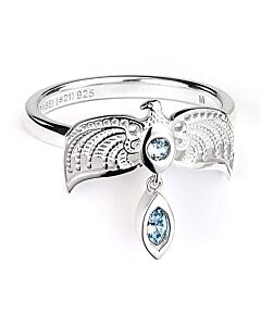 Harry Potter Sterling Silver Diadem Crystal Ring Small Maznun Football
