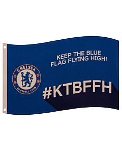 Chelsea FC Slogan Flag-TM-00317 Maznun Football