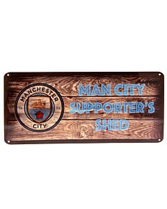 Manchester City FC Shed Sign Maznun Football