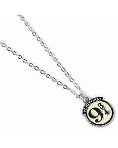 Harry Potter Silver Plated 9 & 3 Quarters Necklace Maznun Football