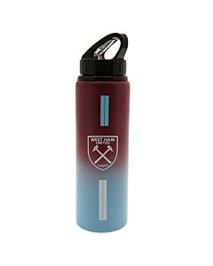 West Ham United FC Aluminium Drinks Bottle ST Maznun Football