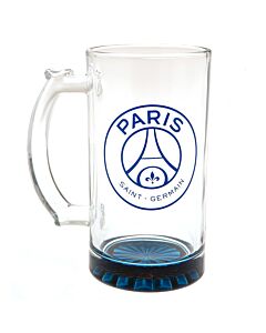 Paris Saint Germain FC Stein Glass Tankard Maznun Football