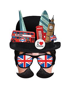 London Tourist Mask Maznun Football