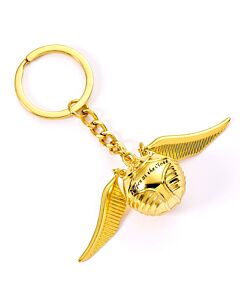 Harry Potter 3D Metal Keyring Golden Snitch Maznun Football