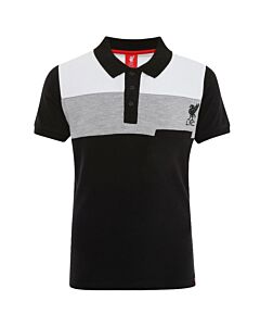 Liverpool FC Colour Block Polo Junior 5-6 Yrs Maznun Football