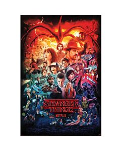 Stranger Things 4 Poster Montage 123 Maznun Football