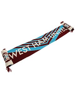 West Ham United FC Retro 1976 Scarf Maznun Football