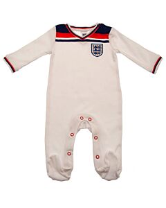 England FA Sleepsuit 82 Retro 3-6 Mths Maznun Football