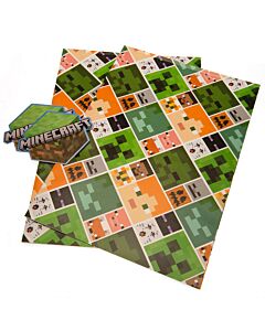 Minecraft Gift Wrap Maznun Football