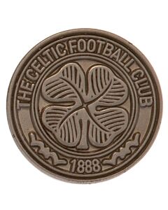 Celtic FC Antique Silver Crest Badge Maznun Football