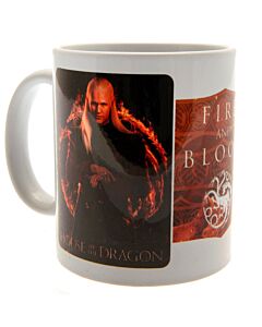 House Of The Dragon Mug Fire And Blood Maznun Football