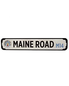 Manchester City FC Deluxe Stadium Sign Maznun Football