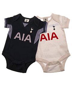 Tottenham Hotspur FC 2 Pack Bodysuit 12/18 mths GD Maznun Football