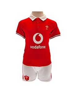 Wales RU Shirt & Short Set 9/12 mths SP Maznun Football