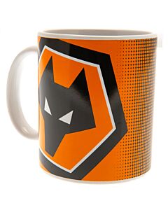 Wolverhampton Wanderers FC Halftone Mug Maznun Football
