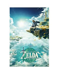The Legend Of Zelda Poster Hyrule Skies 106 Maznun Football