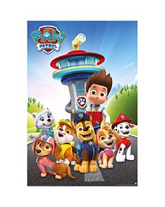 Paw Patrol Poster Ready For Action 100 Maznun Football