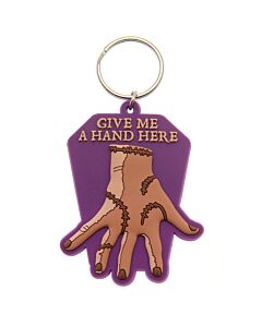 Wednesday Thing PVC Keyring Maznun Football