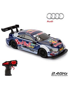 Audi DTM Blue Red Bull Radio Controlled Car 1:24 Scale Maznun Football