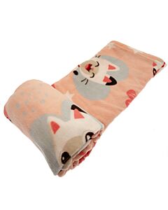 Gabby's Dollhouse Fleece Blanket Maznun Football