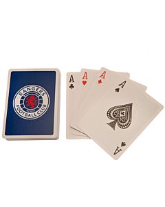 Rangers FC Playing Cards Maznun Football