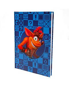 Crash Bandicoot Premium Notebook Maznun Football