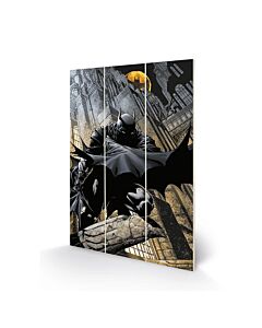 Batman Wood Print Maznun Football