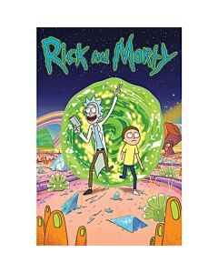 Rick And Morty Poster Portal 71 Maznun Football