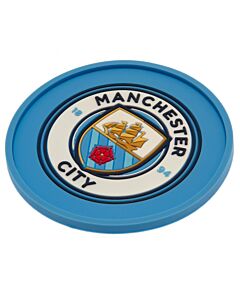 Manchester City FC Silicone Coaster Maznun Football