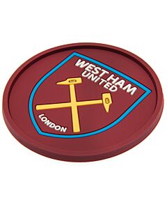 West Ham United FC Silicone Coaster Maznun Football