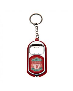 Liverpool FC Keyring Torch Bottle Opener Maznun Football