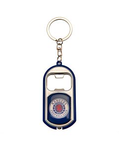 Rangers FC Keyring Torch Bottle Opener Maznun Football