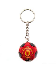 Manchester United FC Football Keyring Maznun Football