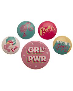 Barbie Button Badge Set Maznun Football