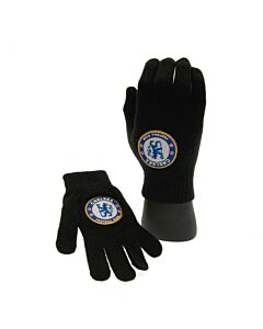 Chelsea FC Knitted Gloves Junior Maznun Football