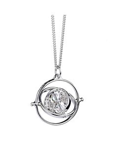Harry Potter Sterling Silver Time Turner Crystal Necklace Maznun Football